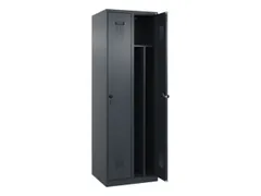 locker voor scheiding van kleding,HxBxD 1850x600x500mm,2vak