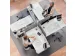 Ergo bureau assis/debout, ft plateau 140 x 80 cm, électrique, sur pie