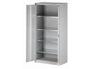 kantoorkast openslaande deuren HxBxD 1950x914x500mm Stalen Lichtgrijs - 4