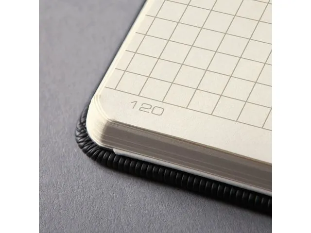 Notitieboek Conceptum A4 Geruit Co111 zwart