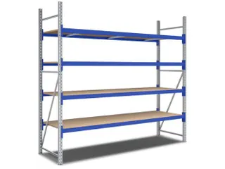 breedvakstelling,grondveld,HxBxD 2500x2820x800mm,vakl. 500kg - 1