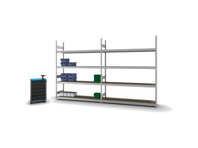 rayonnage grande largeur,rayonnage départ,HxlxP 2500x2070x535mm
