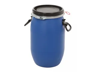 Kunststof Ton 30 Liter Blauw - 1