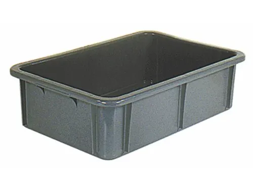 Stapelbak Pe Hxlxb 165X600X400Mm Inhoud 30L Grijs