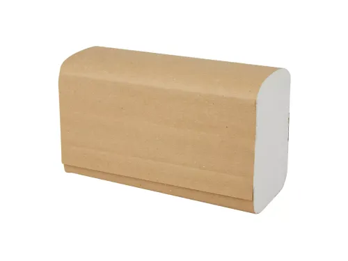 Z-Vouw Handdoek 2-laags Hoogwit 25x22cm Doos