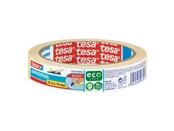 Afplaktape tesa Economy 25mx19mm geel