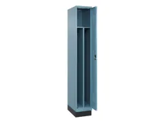 locker voor scheiding van kleding,HxBxD 1950x300x500mm,1vak