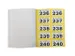 Bloc de numéros Pukka 1-500