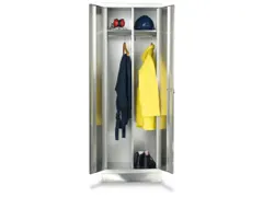 garderobe-/vakkenkast,HxBxD 1800x600x500mm,cil.-slot