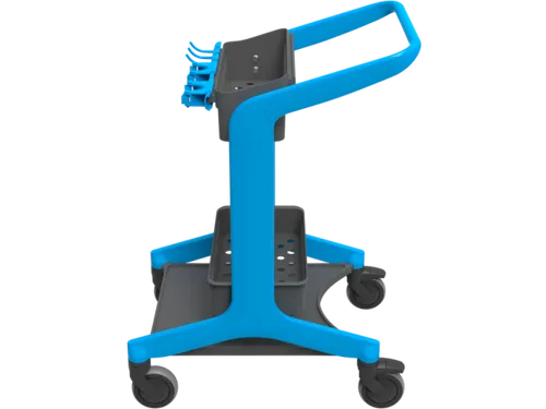 Vikan HyGo Mobile Cleaning Station Blauw