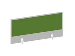 baliepaneel v. bureau aanbouw achter MP-lichtgrijs BN7048-groen 1000mm