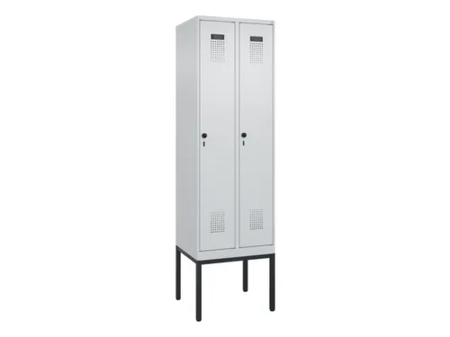locker voor scheiding van kleding,HxBxD 2120x600x500mm,2vak