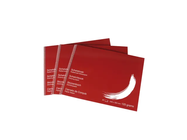 Schetsboek Papyrus 240x320mm 120gr 32 vel
