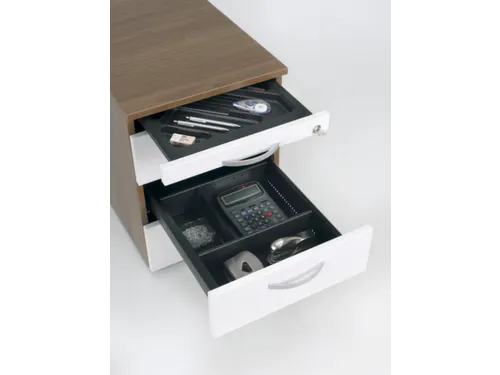 Mobiel Ladeblok 570X430X800Mm Centr. Vergrendeling Rollen Onyxgrijs