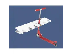 Steprek voor 6 steppen L 990mm eenzijdig RAL9010