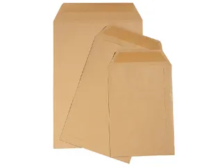 Envelop Quantore loonzak 114x162 70gr bruin 1000stuks - 1