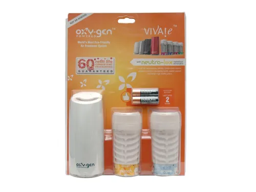 Luchtverfrisser Euro 432000 Oxy-Gen starterspakket Dispenser Wit