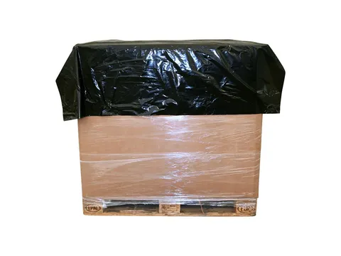 Pallet Afdekvellen Zwart 1500mmx360mtr Rol Ldpe 40µm