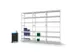 rayonnage modulaire,rayonnage départ,HxlxP 3000x1360x635mm