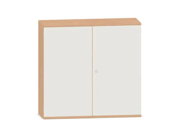 kantoorkast,HxBxD 1150x1200x430mm,decor romp beuken,decor front wit