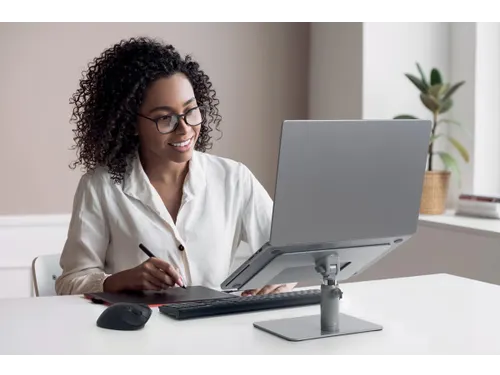 Universele Laptopstandaard Traploos Verstelbaar