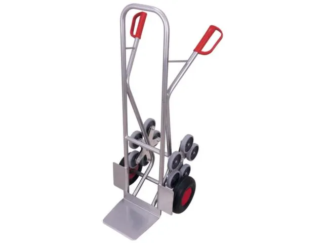 5 Ster Trappensteekwagen Aluminium 200kg Massief Rubber Banden