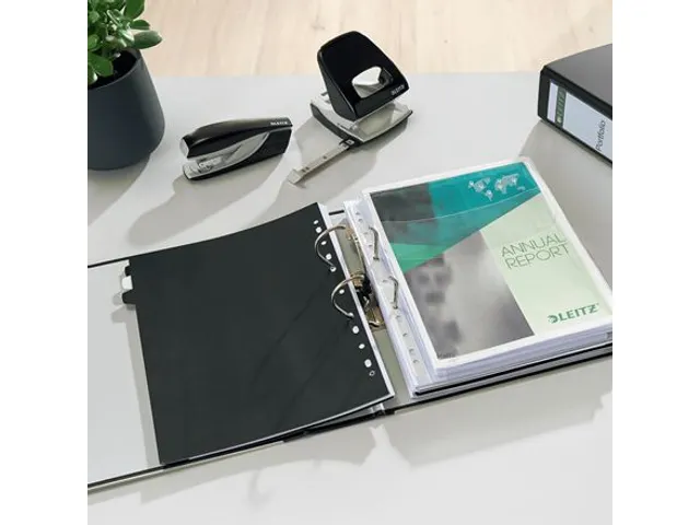 Ordner Leitz 1010 A4 80mm Pp Zwart