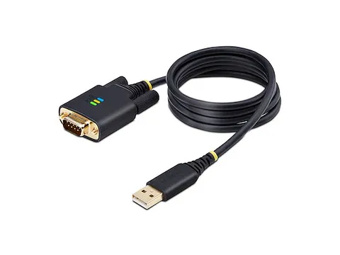 1 Meter USB naar Seriëel Adapter Kabel, COM Retention, Verwisselbare