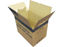 Verhuisdoos Budget Raadhuis dubbele bodem, 485x320x365mm (inwendig)