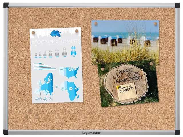 Legamaster UNITE krukbord 45x60cm Aluminium frame