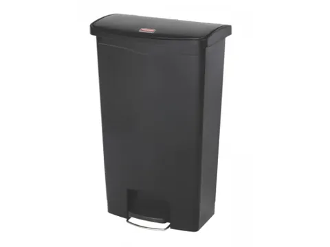 Pedaalemmer Slim Jim Step On Front Kunststof 68 Liter Zwart