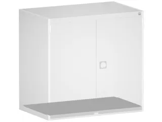 inlegbodem,v. systeemkast,HxBxD 64x525x650mm,staal,RAL7035 - 1