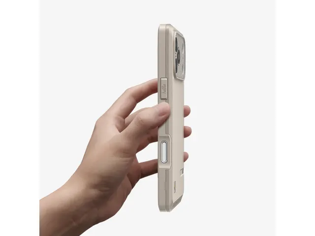 Spigen iPhone 17 Hoes Pro Classic LS MF Stone
