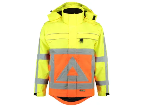 Tricorp 403001 parka, geel/oranje, maat S, per stuk