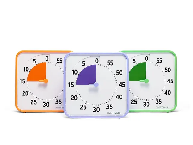 Time Timer medium classroom set secondaire