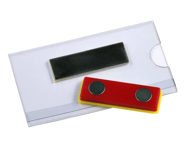 Badge Europel magnetisch 75x40mm