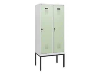 schoollocker,HxBxD 1950x800x500mm,2vak,vak B 400mm,draaigrendel - 2