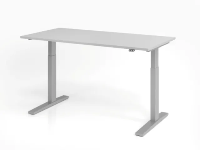Av. régl. él. hauteur bureau assis/debout,HxlxP 700-1200x1600x800mm