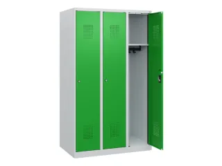 schoollocker,HxBxD 1530x900x500mm,3vak,vak B 300mm,cil.-slot - 1