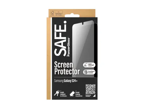 PanzerGlass SAFE. by Screen Protector Samsung Galaxy S24+ | Ultra-W