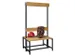 banc double,HxLxP 1600x1000x770mm,piètement RAL7016