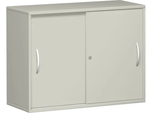 Schuifdeurkast 770x1000x430mm Romp Lichtgrijs Decor Front Lichtgrijs