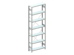 systeemstelling,aanbouwveld,CLIP,HxBxD 3000x1006x536mm,vakl. 150kg