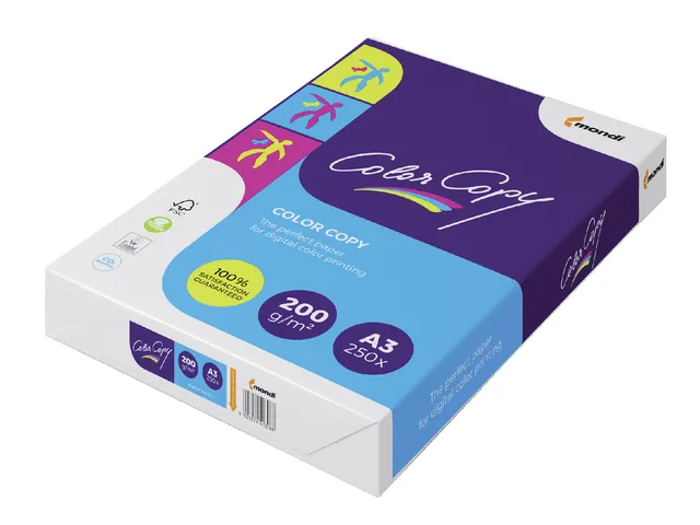Laserpapier Color Copy A3 200 Gram Wit 250vel