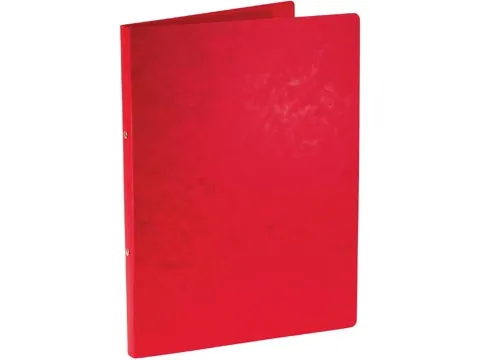 Ringmap A4 Uit Glanskarton 2 Rings O-mech 16mm Rood