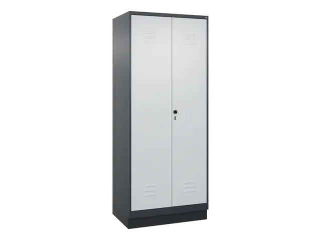 locker voor scheiding van kleding,HxBxD 1950x800x500mm,2vak