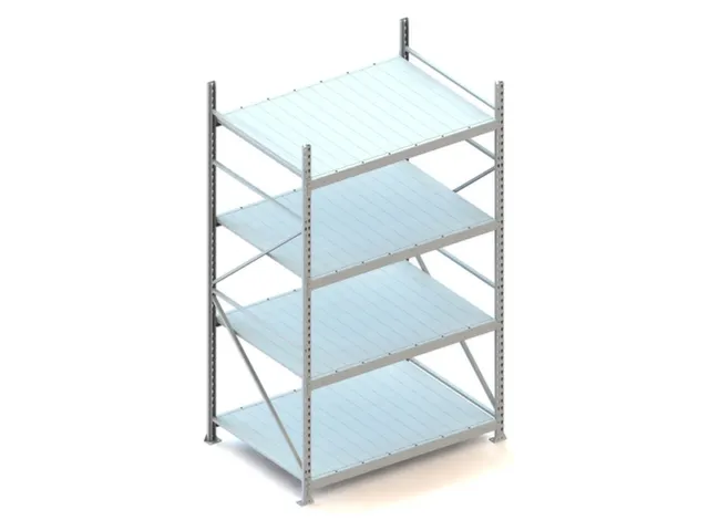 Breedvakstelling Basisveld Hxbxd 2500x1507x1050mm 4 Stalen Legborden