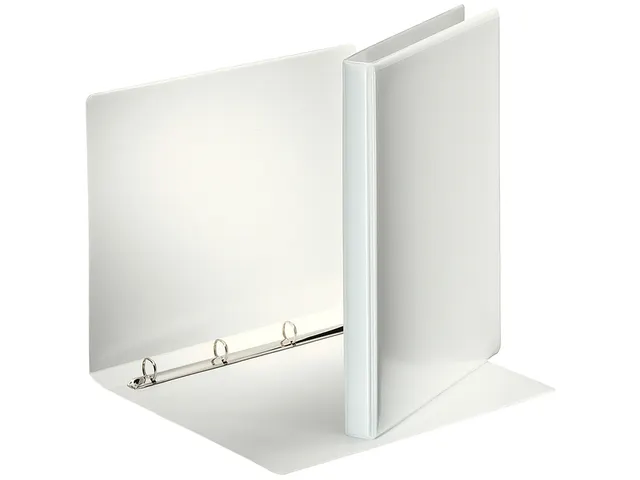 Presentatie Ringband Esselte 4 rings A4 16mm O-mech Panorama Wit