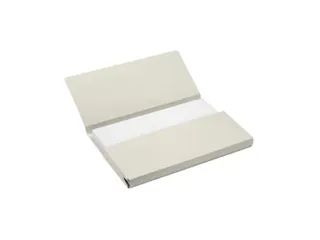 Pocketmap Secolor folio 100% gerecycled karton 250gr grijs - 1