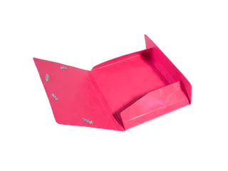 Elastomap 3 Kleppen In Gelamineerd Glanskarton Assorti - 7